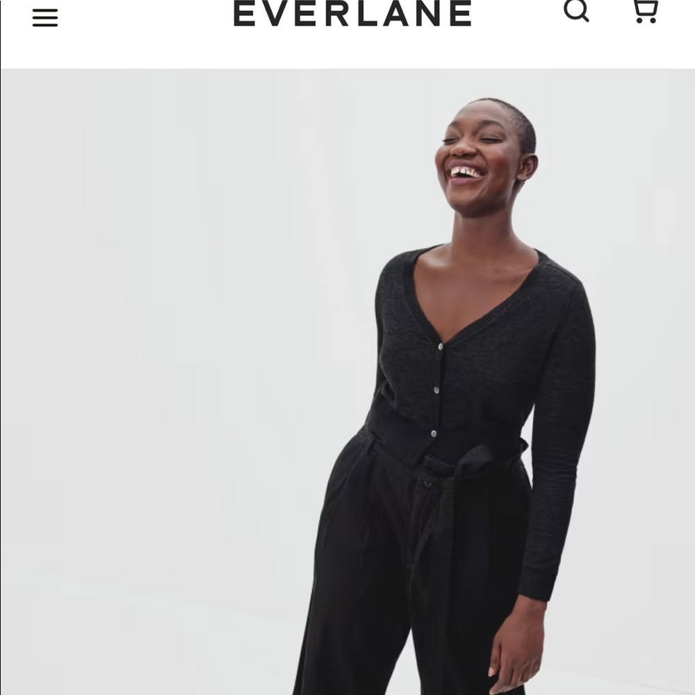 Everlane Featherweight Alpaca Cardigan